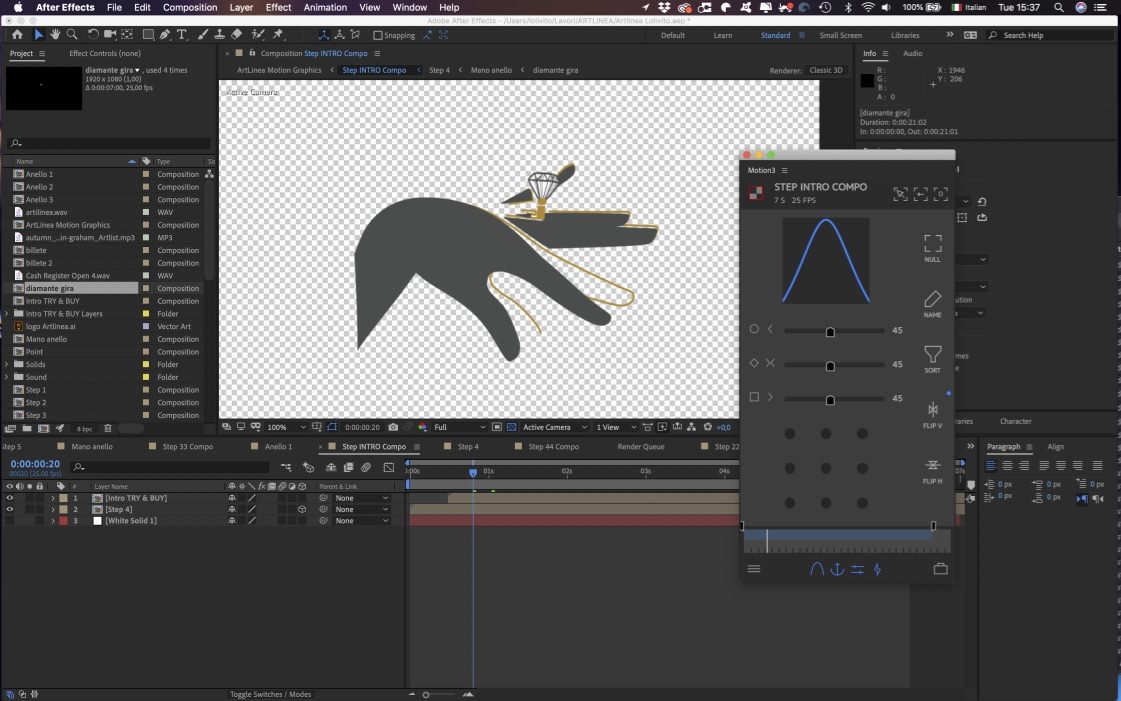 Artlinea motion graphics