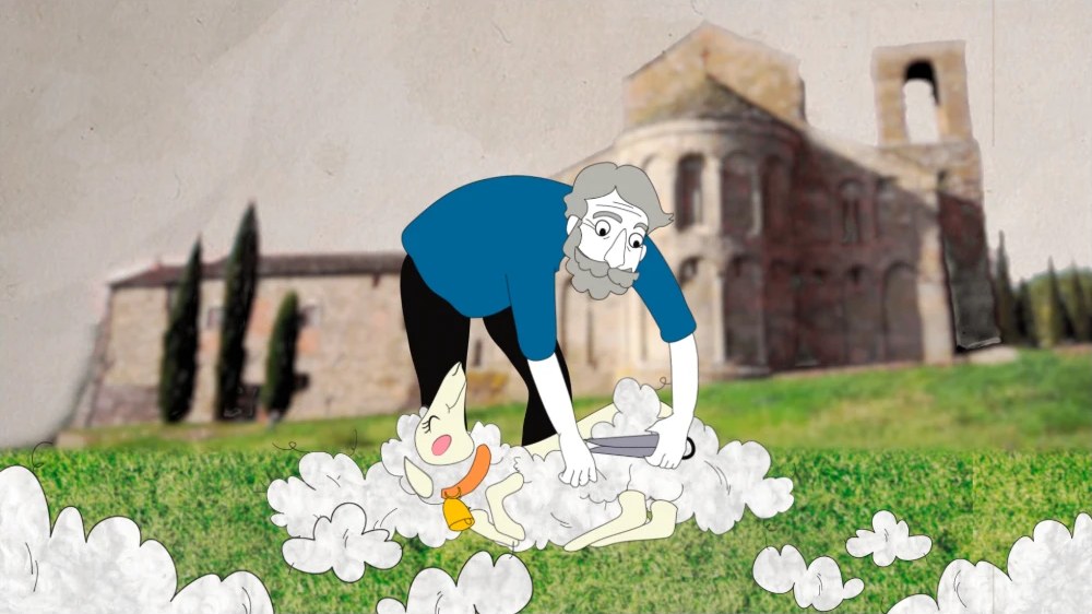 Cartone animato per il Museo della Lana
