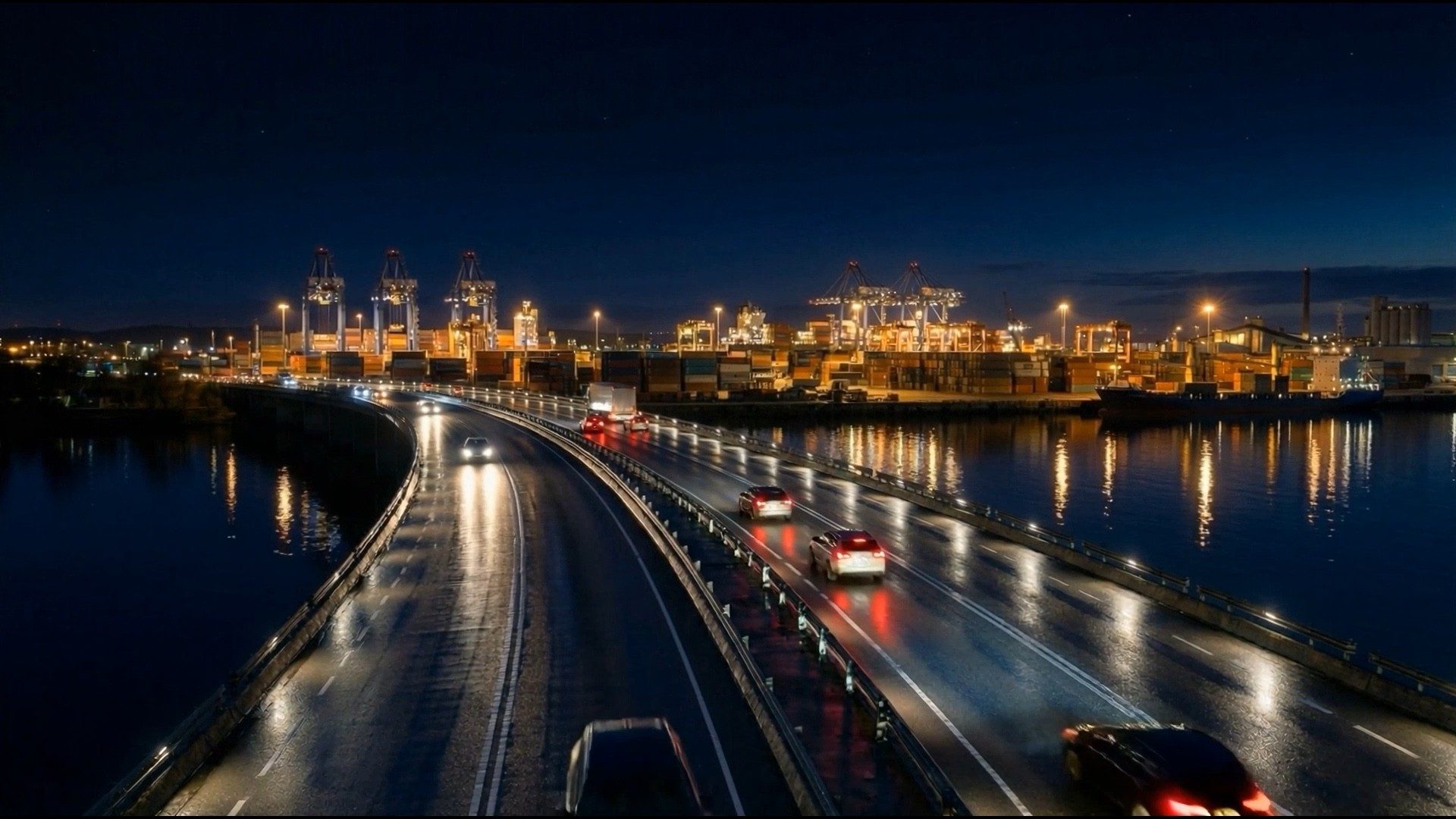 Matrex illuminazione radente ponte