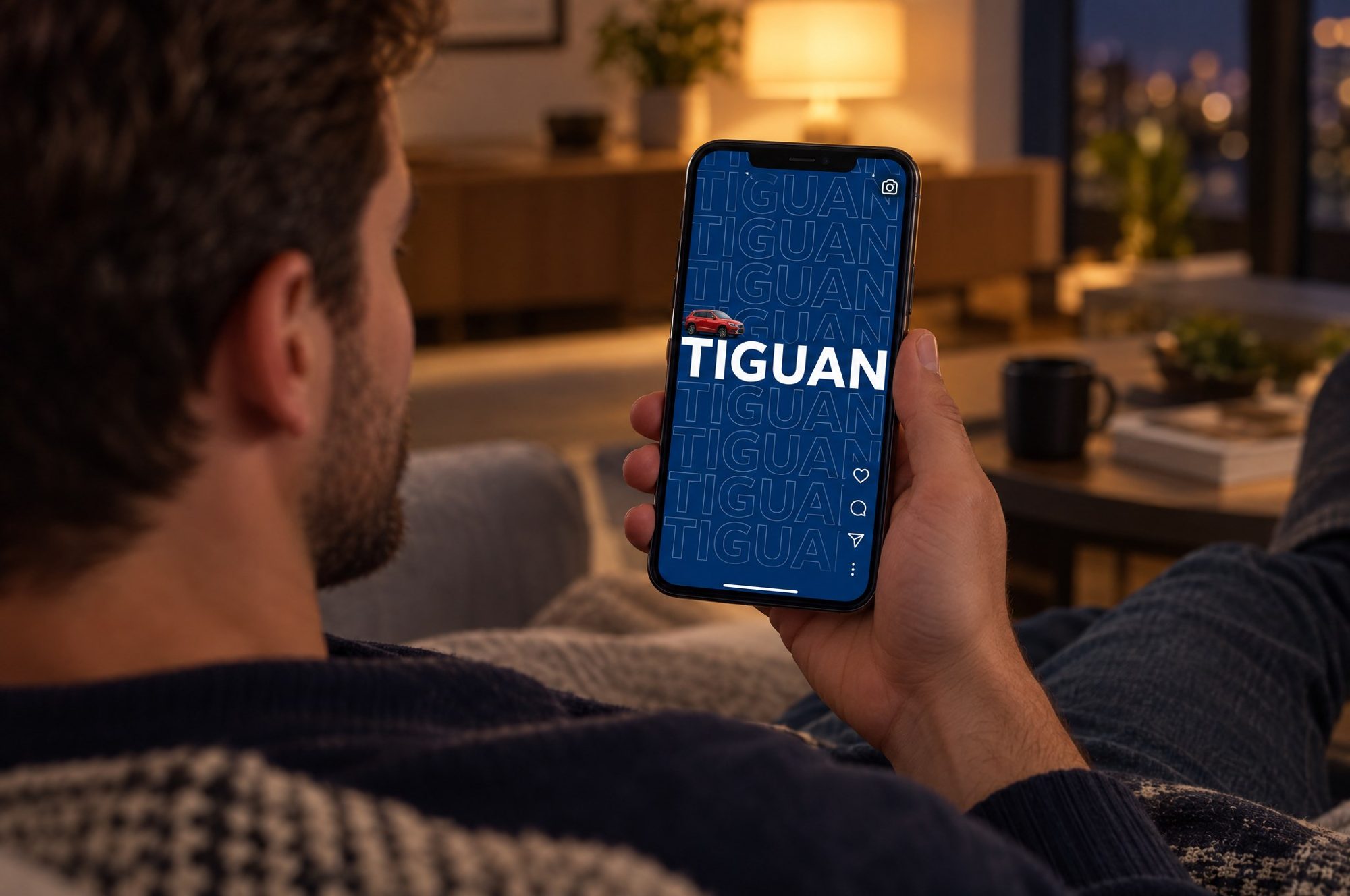 Nuova tiguan reel lancio motion graphics