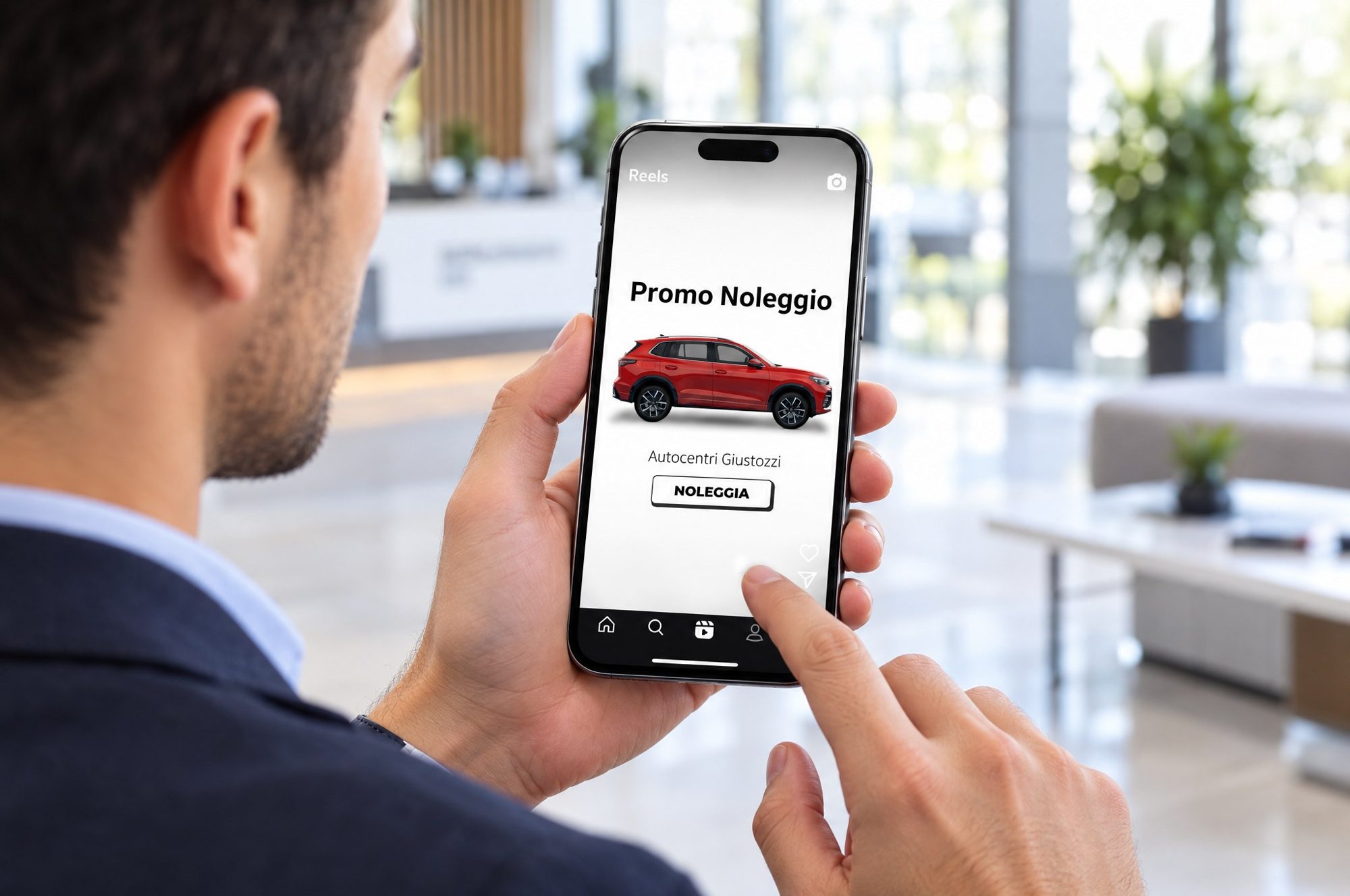 Nuova tiguan reel promo noleggio