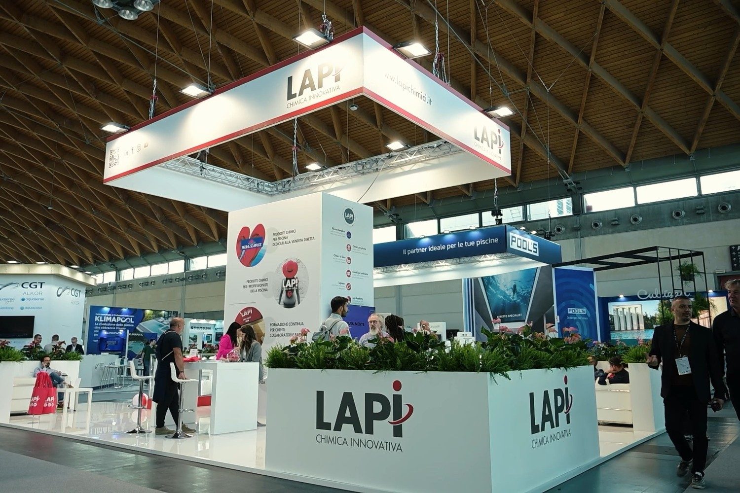 Stand lapi fiera sia rimini