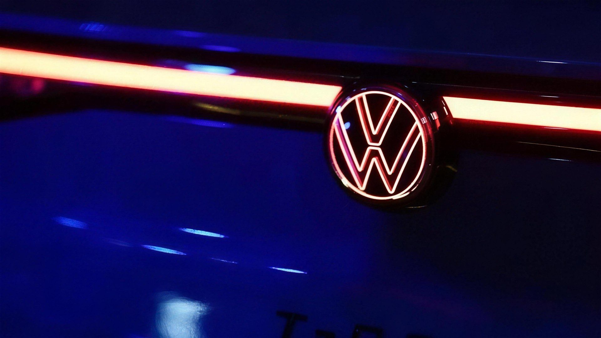 Video evento t roc logo volkswagen